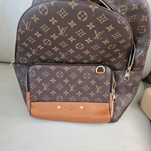 Monogram Brown Backpack